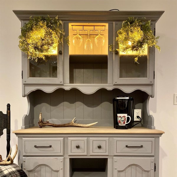 Coffee Bar Hutch - Etsy