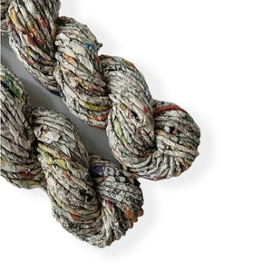 RECYCLE NEWSPAPER YARN