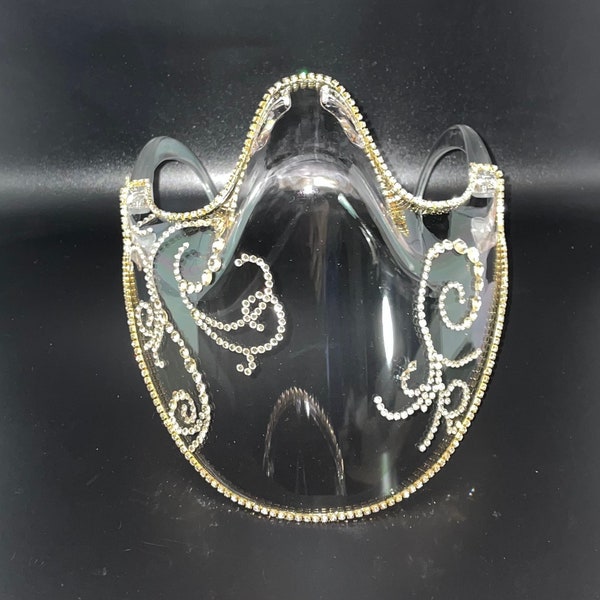 Clear Face Mask Etsy