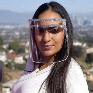 Custom Face Shield | Add Your Name | Lens Free Glasses | Clear Anti-Fog Shield | Monogram | Personalized