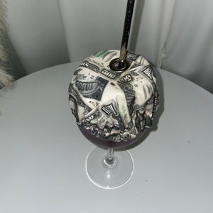 Denero Cup Cover for Beverages | Money Print Fitted Style | Anti-Spiking | Washable