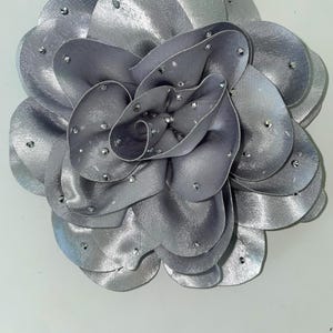 silver grey dress accessories Dynasty - Dressing Table Stool, Velvet Stone main image 0