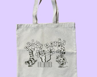 Drink Water Tote Bag