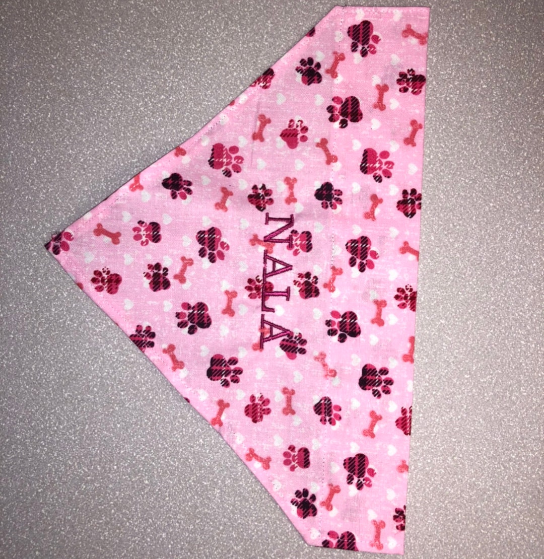 Dog Bandana, Pet Bandana, Cat Bandana, Slip on Bandana, Over the Collar Bandana, Dog Accessories