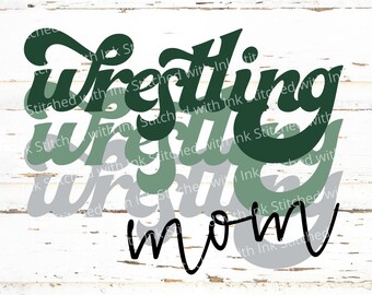 Download Wrestling Mom Svg Etsy