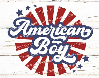 All American Svg, All American Boy Png, fourth of july Svg, Retro Svg, 4th of july Svg, Patriotic Svg, July 4th Svg, 4th of july Png,USA Svg