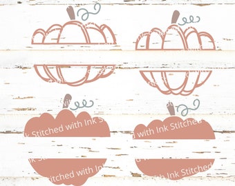 Monogram Pumpkin Svg, Pumpkin Bundle Svg, Pumpkins Svg, Fall Pumpkin Svg, Thanksgiving Svg, Fall sign Svg, Layered Pumpkin Svg, Autumn Svg