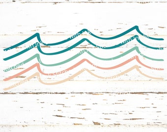 Wave Svg, Waves Svg, Ocean SVG, Lake Svg, Beach Png, Wave clipart, Ocean Png, Beach Svg, Summer Svg, Minimalist Svg, Summer time Svg, PNG