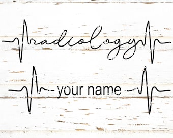 Radiology SVG - rt svg - rad tech svg - Medical svg - Radiology tech png - Radiology life svg - Scrubs svg - heartbeat svg - essential svg