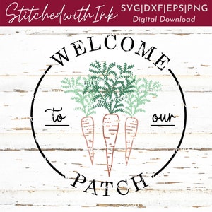 Willkommensschild Svg, Frühling svg, Möhren Svg, Vorschild Svg, Osterschild Svg, Karotte Schnittdatei, Möhren Aufnäher, Frühling Deko, Willkommen Svg, Osterschild Svg