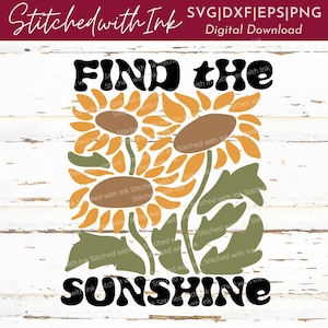 Girasol SVG, Sé el sol svg, cita de girasol svg, flores Boho SVG, Flor Groovy SVG, Girasol png, camisa de girasol, imágenes prediseñadas de girasol