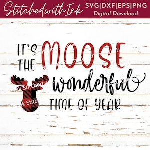 Family Christmas Svg Moose Svg Matching Christmas Shirt Svg