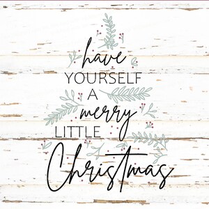 Tenha um Feliz Natal svg, moletom de natal, Feliz Natal Png, árvore de Natal svg, Holly Svg, placa de natal svg