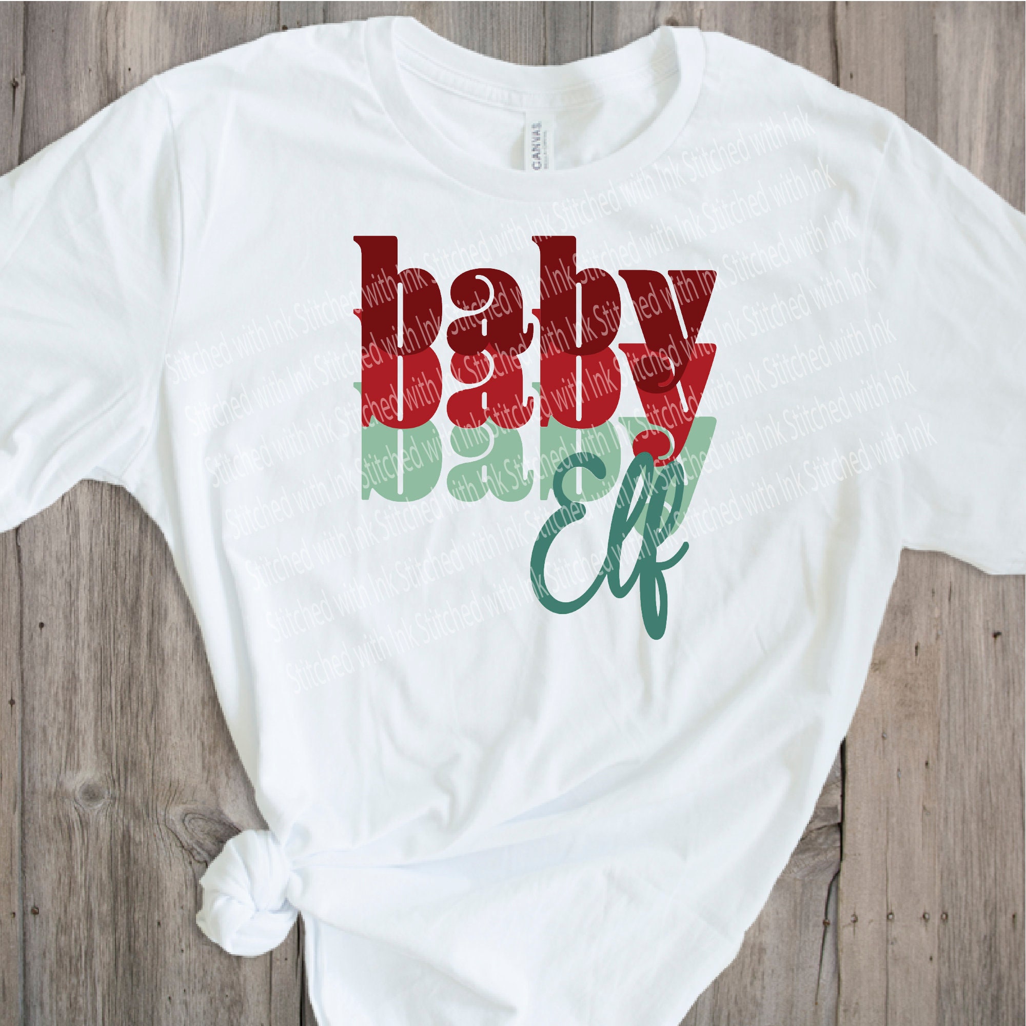 Download Baby elf svg elf shirt svg retro font elf svg | Etsy