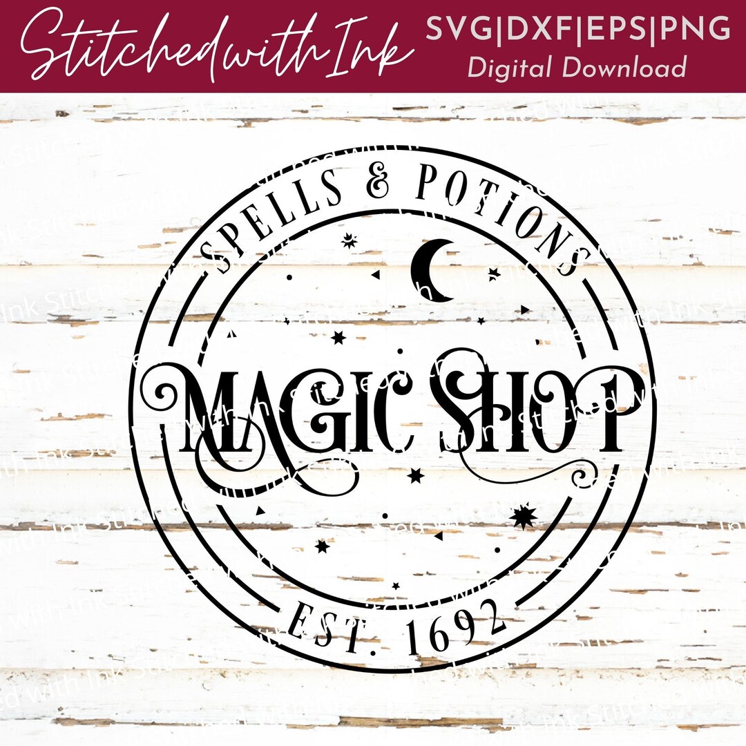 Witchcraft Svg, Magic Svg, Halloween Sign Svg, Magic Potions, Magic ...