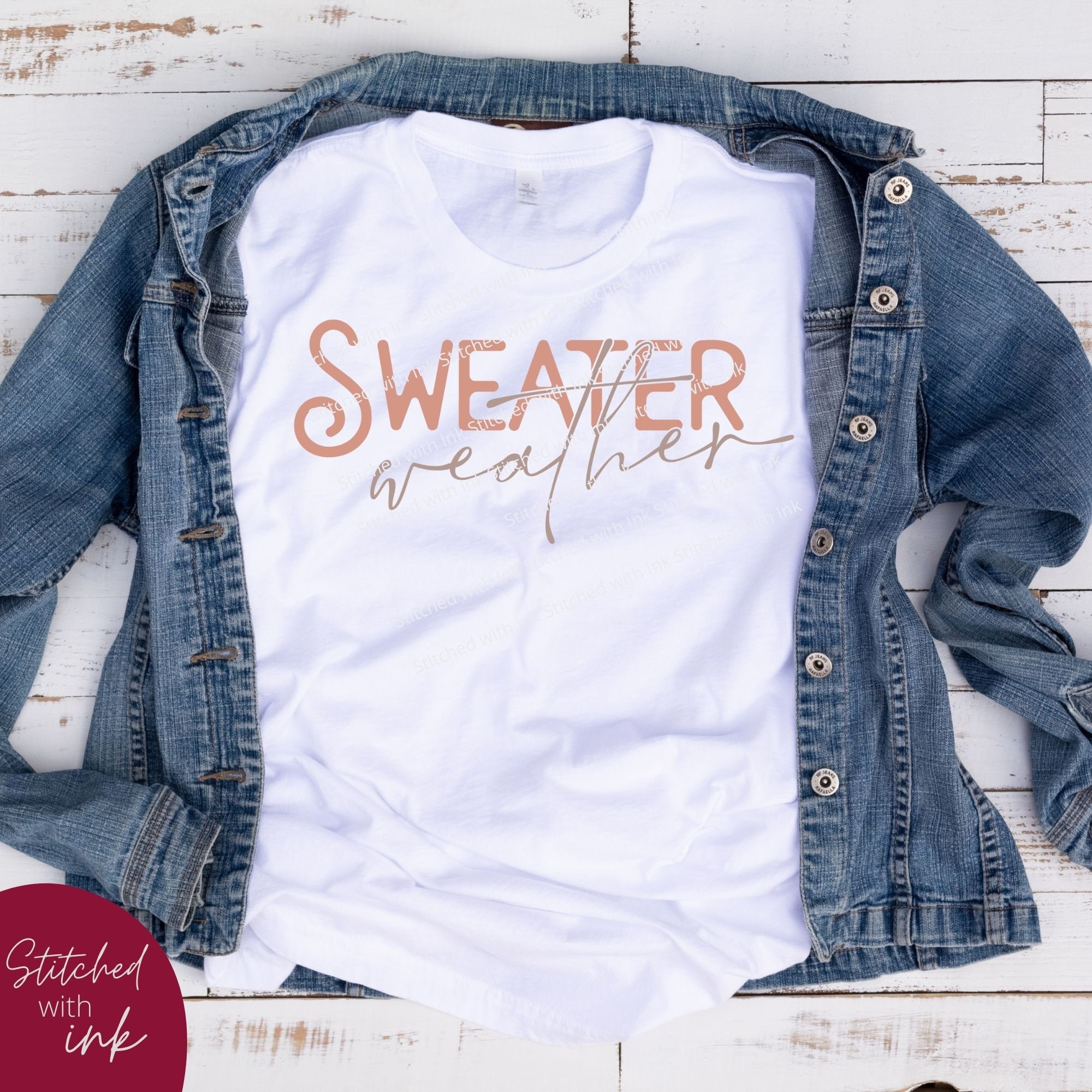 Sweater Weather SVG Sweater Weather PNG Fall Shirt SVG - Etsy