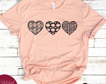 Tribal SVG, Aztec PNG, Heart Svg, Aztec Svg, Valentines Day