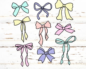 Coquette png, Bows svg, coquette svg, coquette bow png, ribbon svg, pink bow png, double bow svg,pastel bows png,bow clipart, coquette shirt
