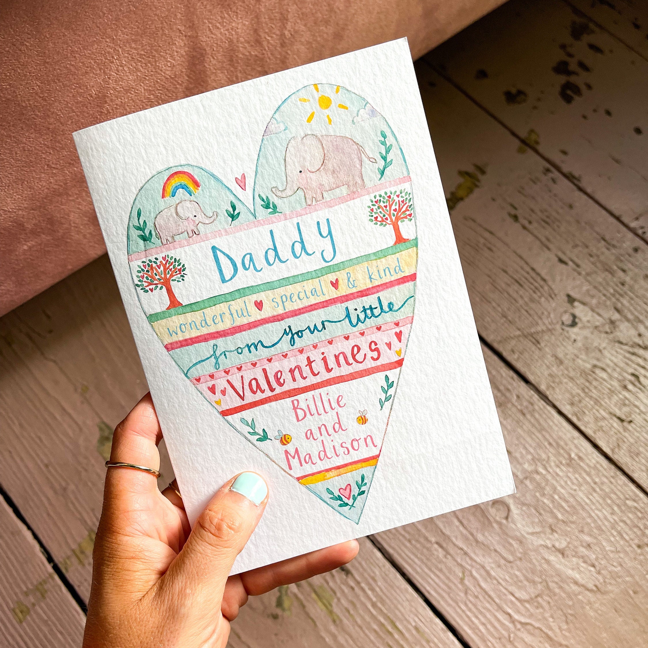 Daddy Valentine Card UK