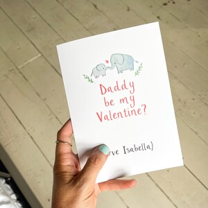 Carte de voeux pour la Saint-Valentin, papa, sois ma Saint-Valentin