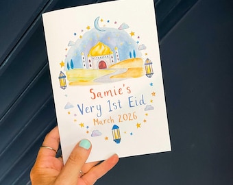 Very First Eid Personalised Card