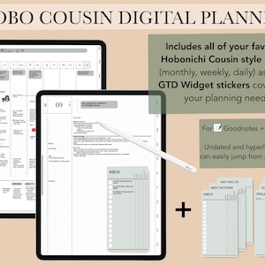 Digital Hobonichi Cousin 2024 Digital Calendar, Bookmarked PDF for Tablets  Like Ipad, Onyx Boox and Remarkable 