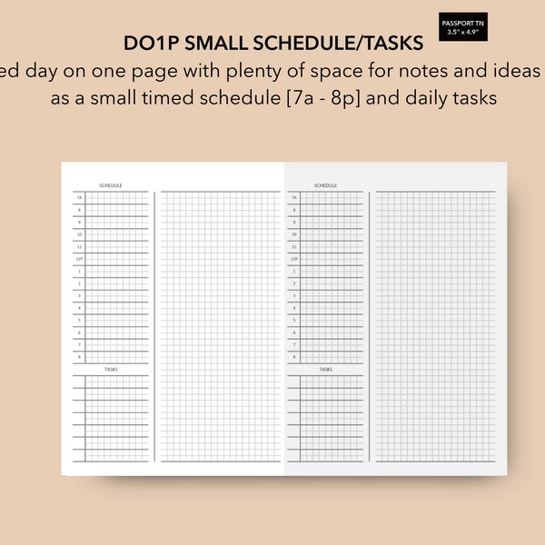 Printable Tn Inserts - Etsy