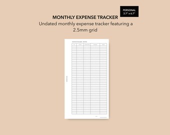 Suivi des dépenses mensuelles personnelles, insertion Filofax personnelle, agenda LV MM, suivi des achats du planificateur de sonnerie personnel