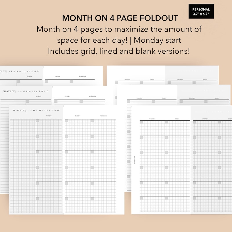 Filofax Personal - Etsy