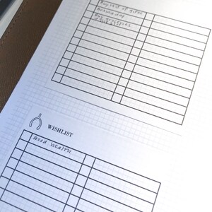 Puede incluir: Una hoja de papel blanca con un patr&oacute;n de cuadr&iacute;cula. La secci&oacute;n superior tiene el encabezado "TO DO" con un icono de lista de verificaci&oacute;n. La secci&oacute;n inferior tiene el encabezado "WISHLIST" con un icono de hueso de la suerte. Ambas secciones tienen l&iacute;neas en blanco para escribir.