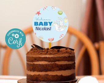 Baby Boy Cake Bash Etsy France