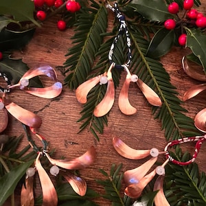 Double copper mistletoes