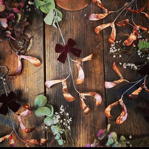Copper Mistletoe Sprig