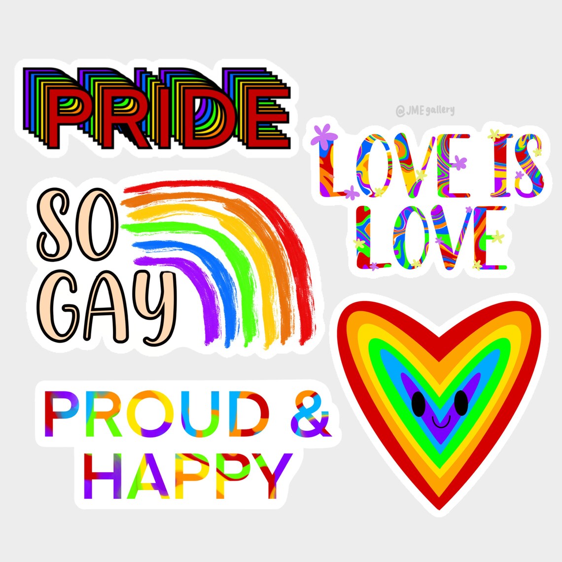 LGBTQ stickers Laptop Stickers Pride Stickers Hype | Etsy