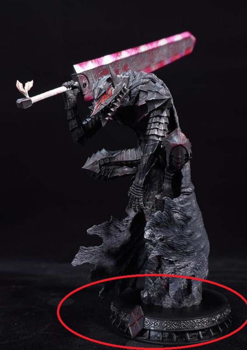 guts resin statue