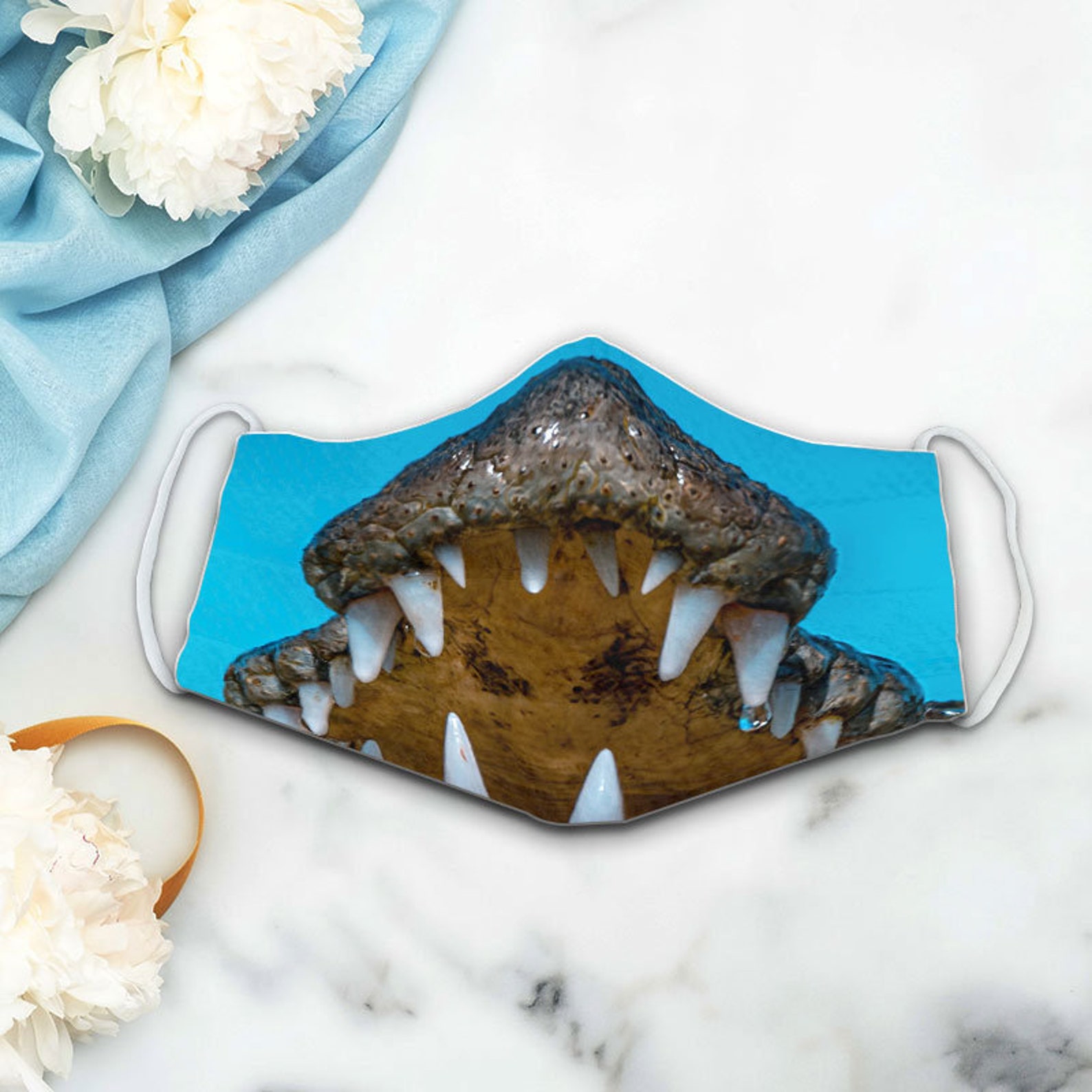 ALLIGATOR 1 FACE MASK Gift for Boys Animals Mask Mask 3 Etsy