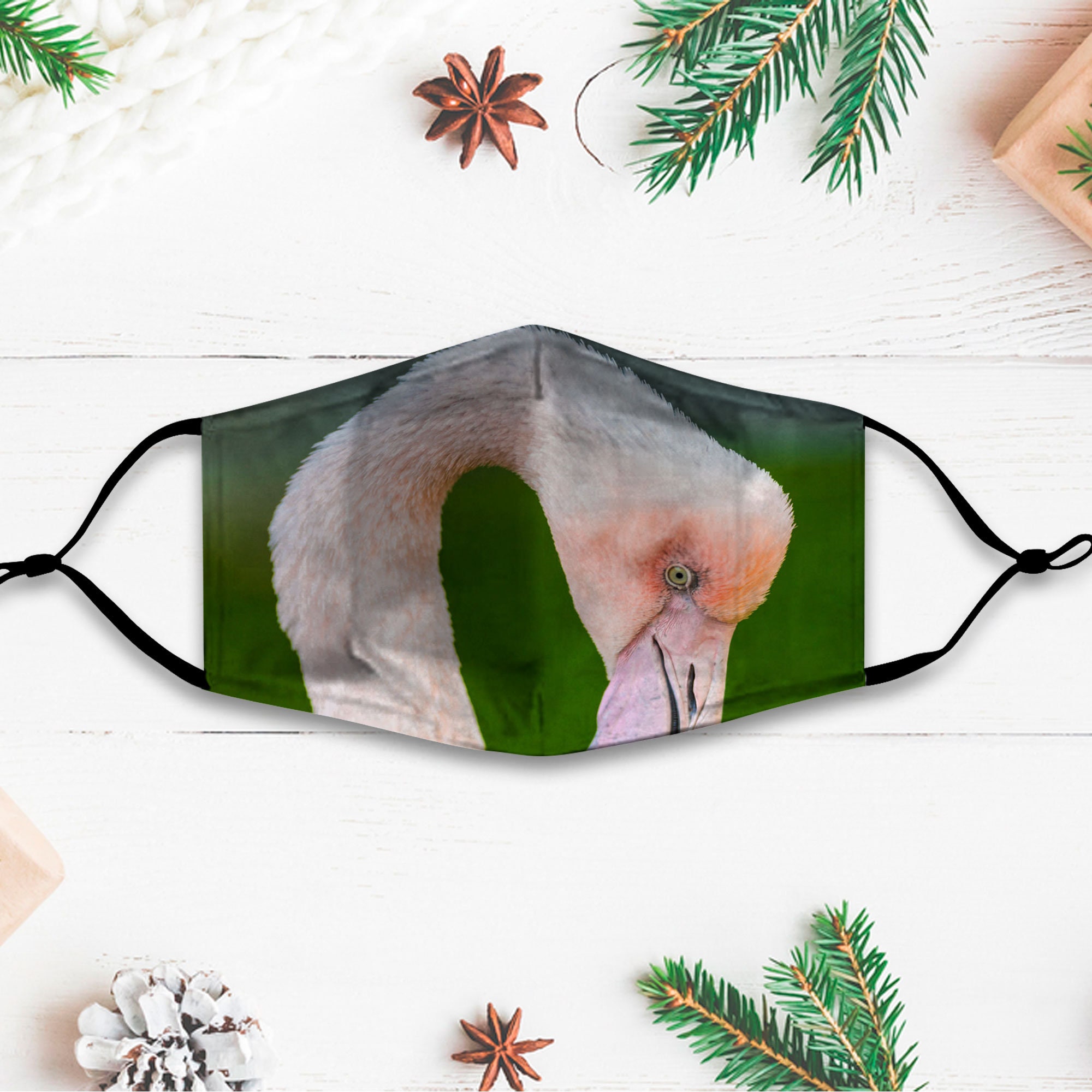 FLAMINGO FACE MASK Cotton Face Mask Adult Face Mask Mask 3 Etsy