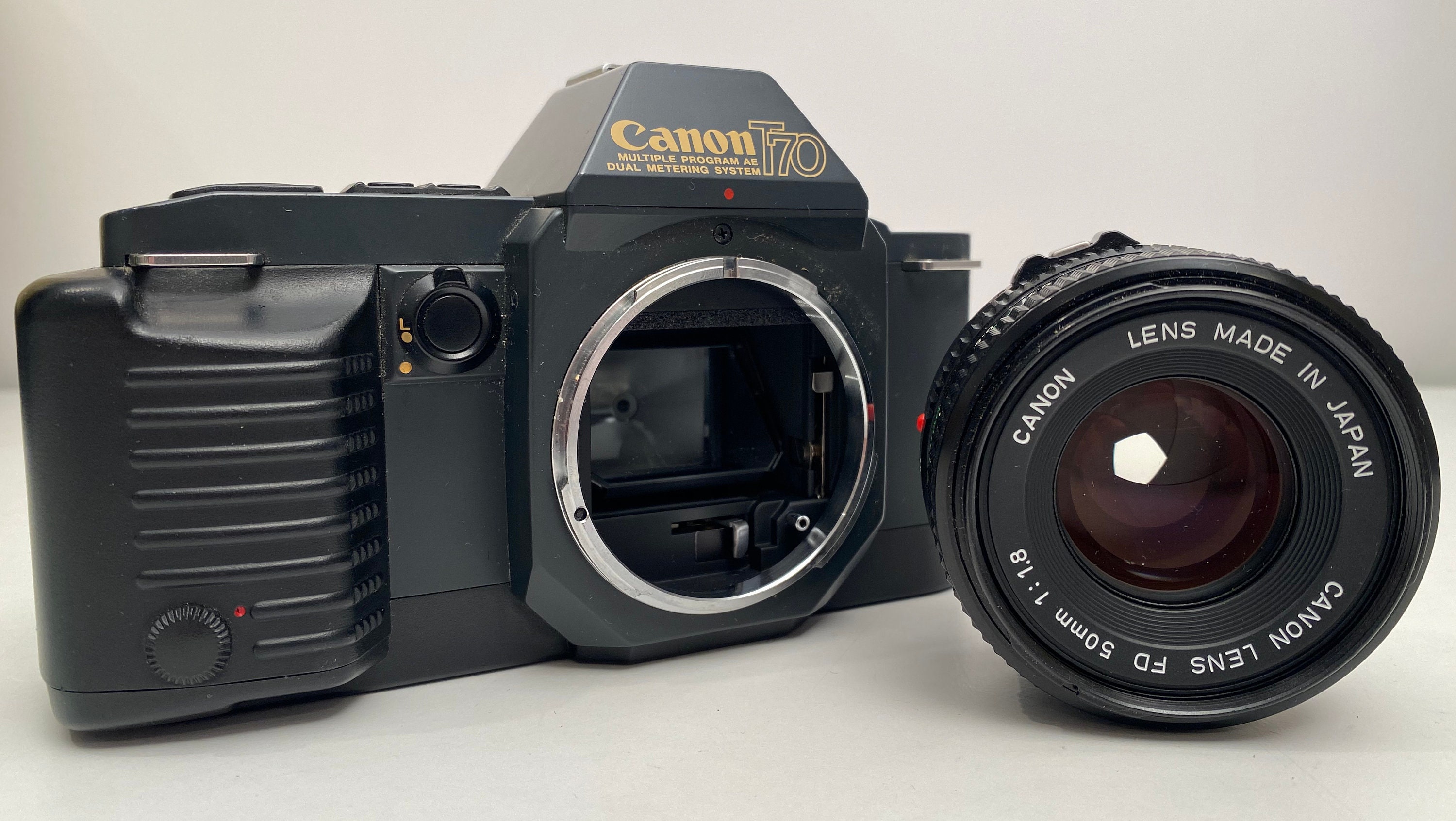 Canon T70 35 mm film camera 50 mm FD Canon standard lens Etsy