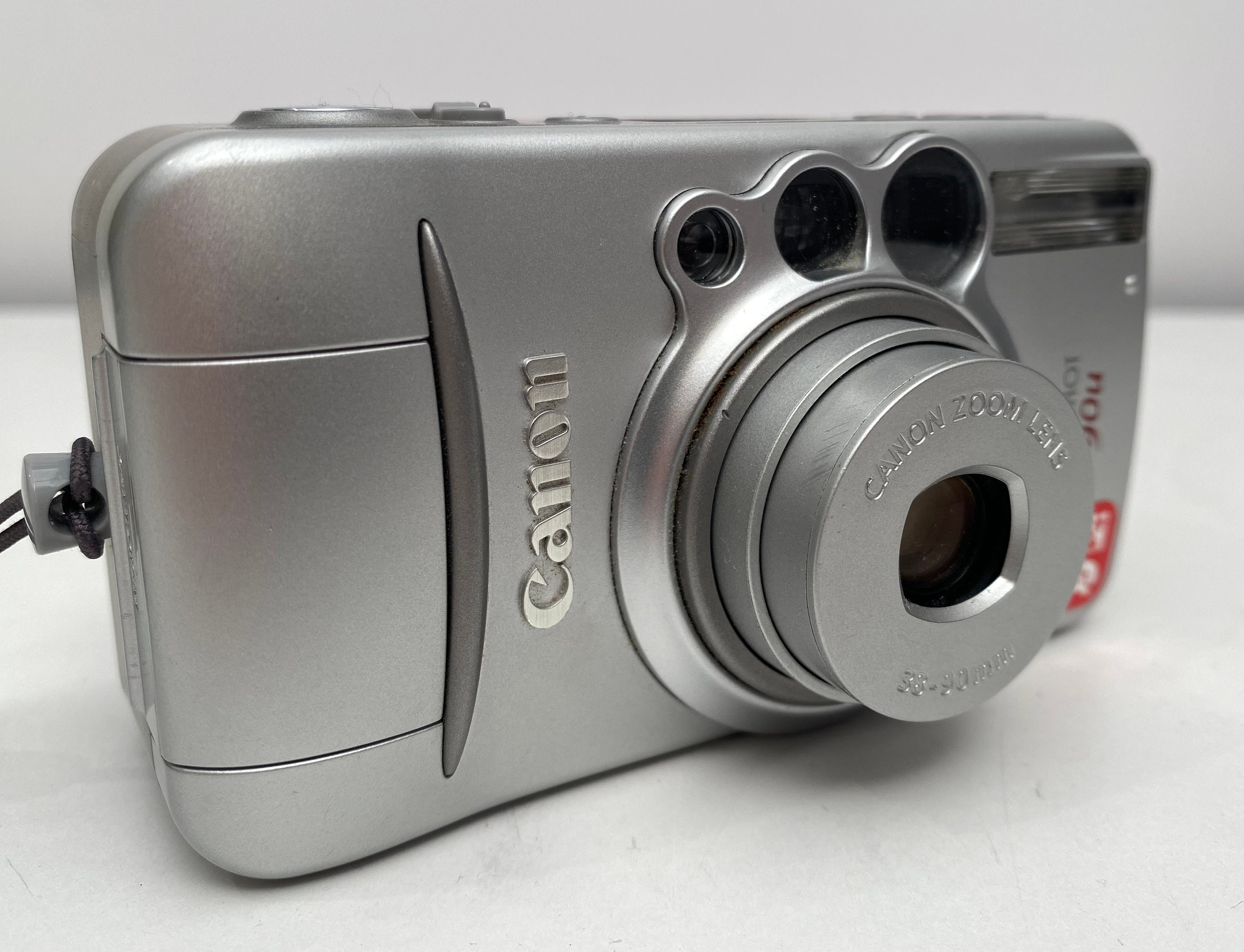 Canon Sure Shot Prima 90u Silver Green Compact camera Very Etsy