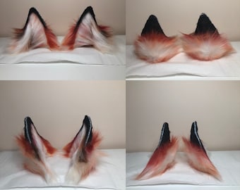 Fox/wolf Custom Cosplay Faux Fur Ears