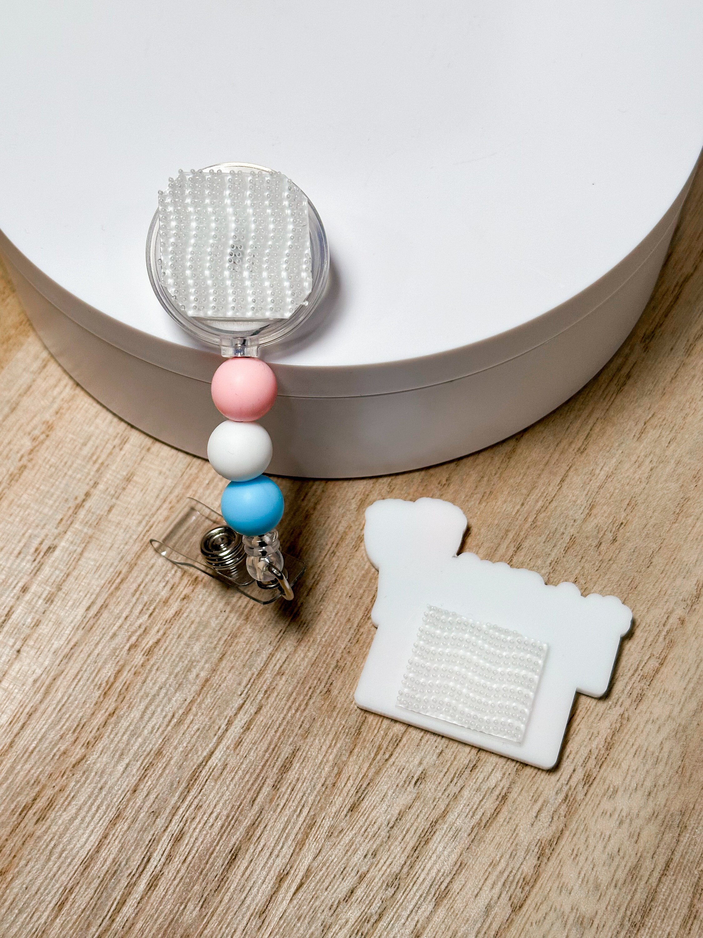 NICU Nurse Badge Reel - "Where Little Things Matter" With Baby Feet Design