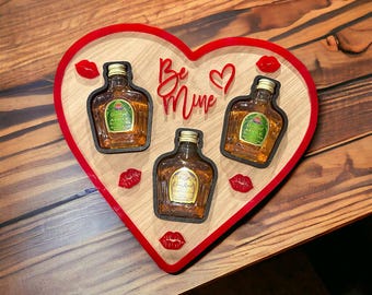 Regalo de San Valentín / Sé mi Valentín / San Valentín para maridos / San Valentín para adultos / ALCOHOL NO INCLUIDO