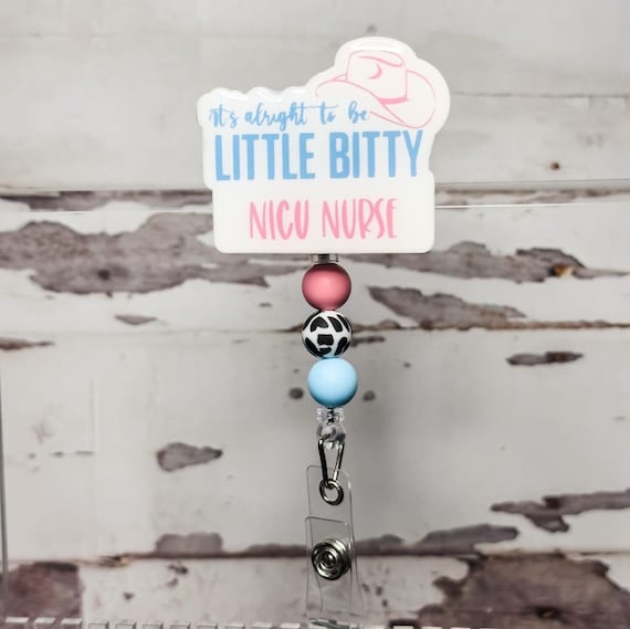 NICU Nurse Badge Reel | L&D Nurse Bade Reel | Little Bitty Badge Reel