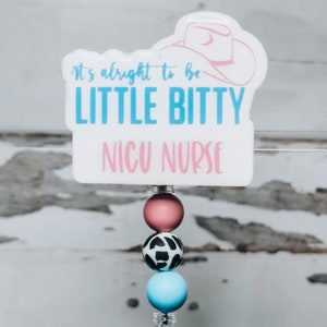 NICU Nurse Badge Reel | L&D Nurse Bade Reel | Little Bitty Badge Reel bild 2