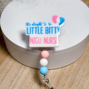 NICU Nurse Badge Reel | L&D Nurse Bade Reel | Little Bitty Badge Reel bild 4