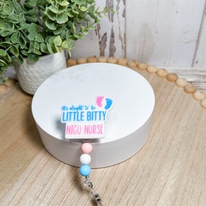 NICU Nurse Badge Reel | L&D Nurse Bade Reel | Little Bitty Badge Reel bild 5