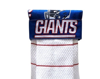 Torchons de cuisine suspendus New York GIANTS, essuie-mains de cuisine en coton, serviette antidérapante, serviette pour porte de four, torchon pour ventilateurs