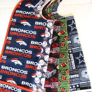 Adult Protector clothing  Bibs big kids bib Reusable/Washable Disability Aid Tool Sport Team Players Broncos 49ERs Cowboys Eagles Cardinal