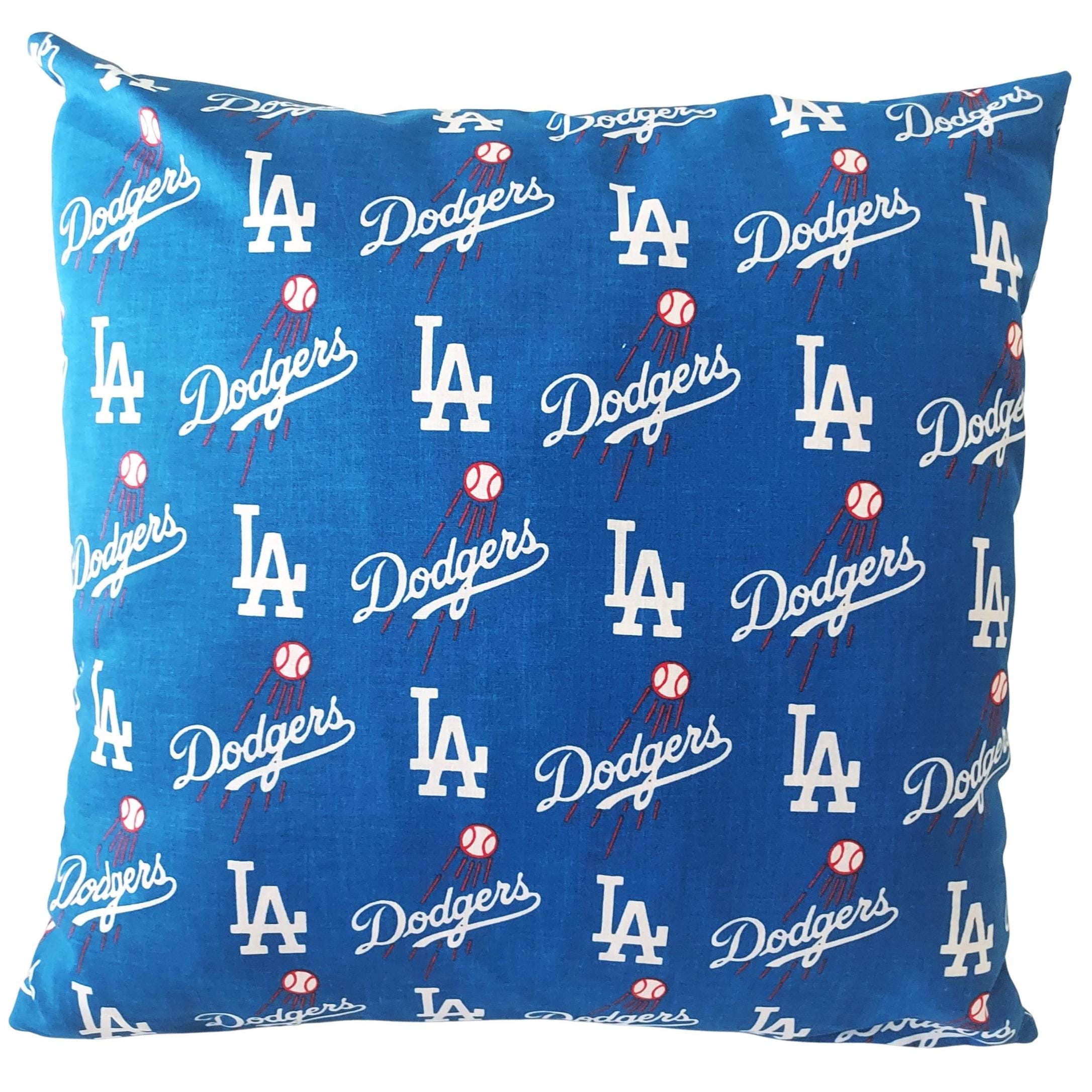 Los Angeles Dodgers Pillow Cover: 17