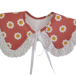 Girl Detachable Collar Lace retro victorian collar,Peter pan collar, frill collar,Pelgrim outfit, oversize collar Ruffle collar, bib collar